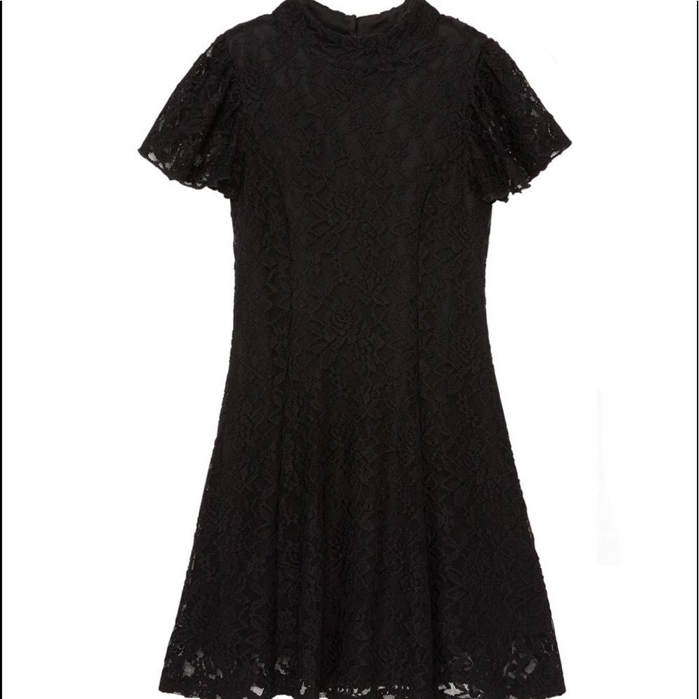NUNIE GIRL LACE SKATER DRESS